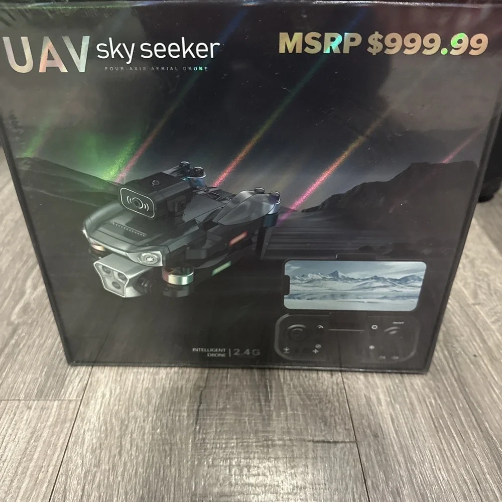 UAV Sky Seeker P19 Drone 4K HD Camera, Obstacle Avoidance, Sealed